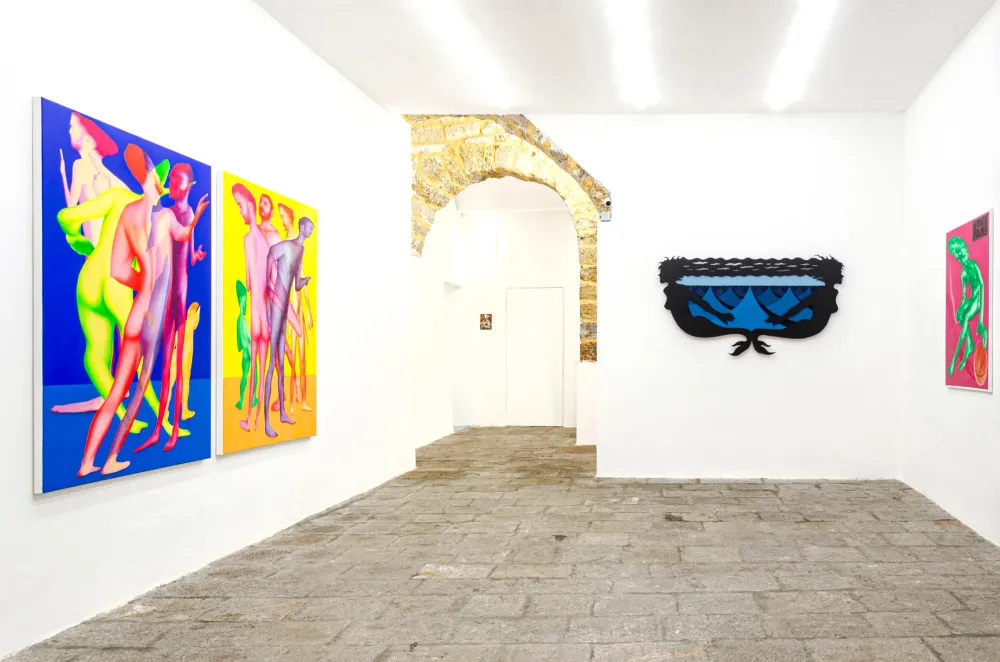 Salon Palermo — Veduta della mostra: Gabriele Ermini, Jimmy Milani 1