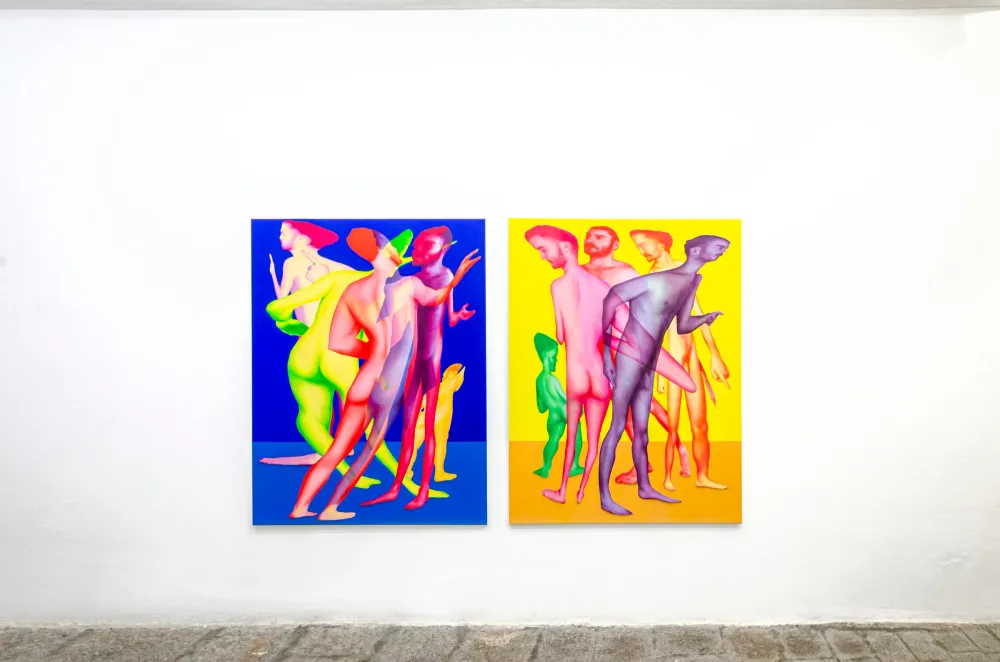 Salon Palermo — Gabriele Ermini, Senza titolo (Incontro #01) e (Incontro #02), 2021 2