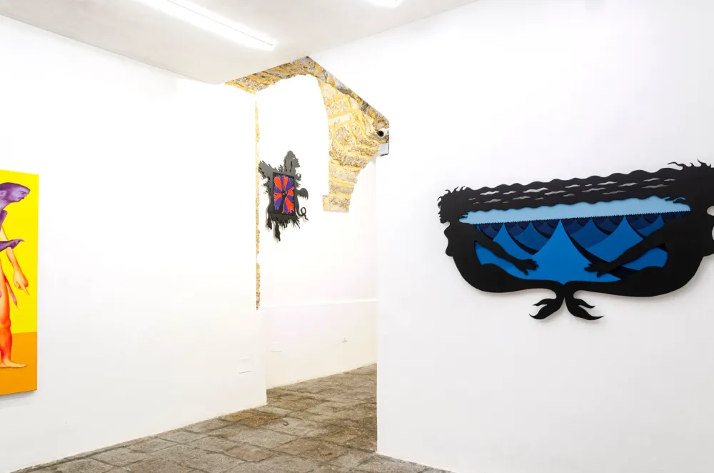 Salon Palermo — Veduta della mostra: Jimmy Milani, Galleggiare nel cielo, 2021 3