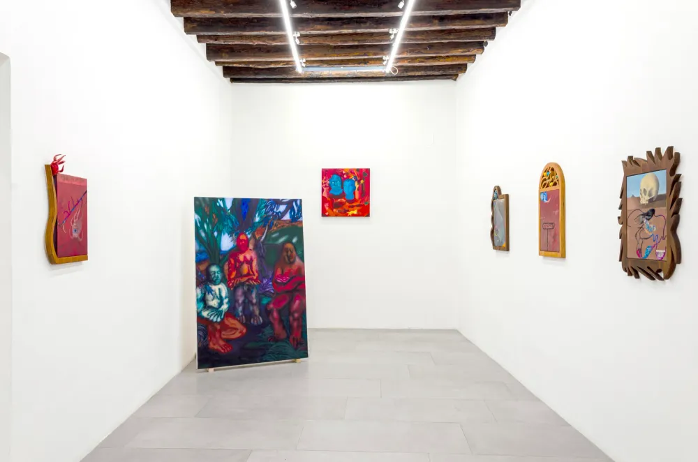 Salon Palermo — Veduta della mostra: Mattia Sinigaglia, Enne Boi, Anna Capolupo 9