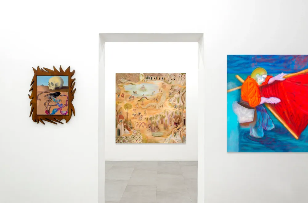 Salon Palermo — Veduta della mostra: Mattia Sinigaglia, Sabrina Annaloro, Enne Boi 10