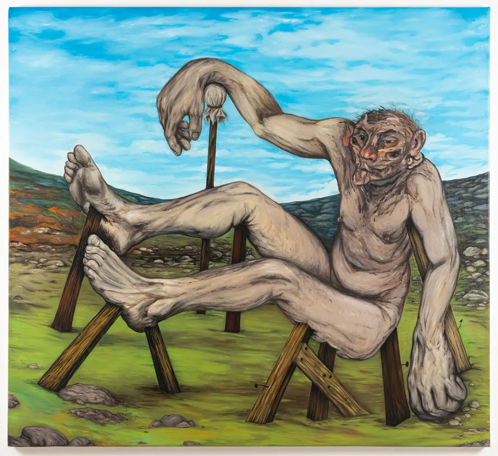 Carlos Casuso, Deposizione, ritratto di un Pittore
