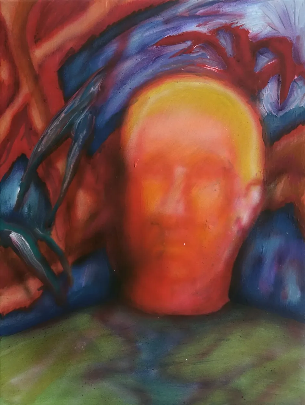 Enne Boi, Rebus (Testagialla), 40 x 30 cm