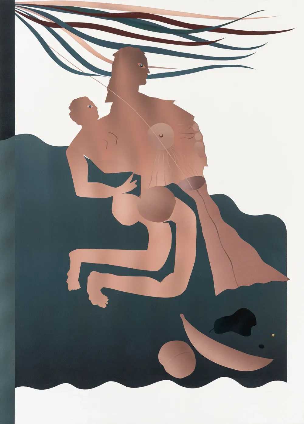 Mattia Barbieri, Mistico Gran Turismo, 2020, olio su tavola, 125 x 90 cm