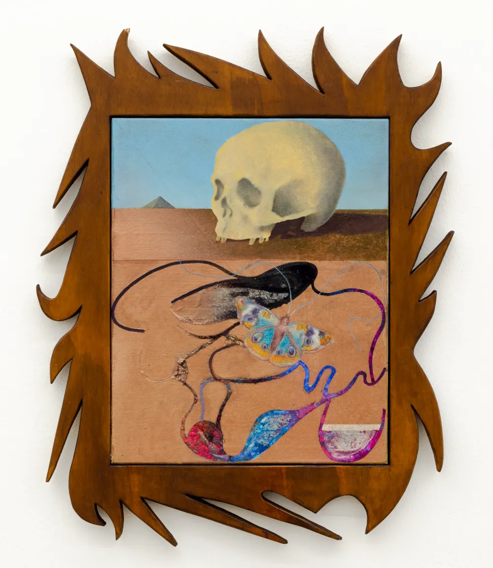 Mattia Sinigaglia, Butterfly with Goya skull