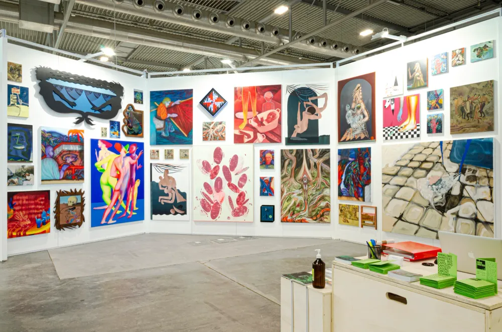 Lo stand di RizzutoGallery dedicato a Salon Palermo ad ArtVerona 2021